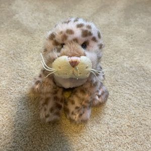 Webkinz strawberry cloud leopard plush